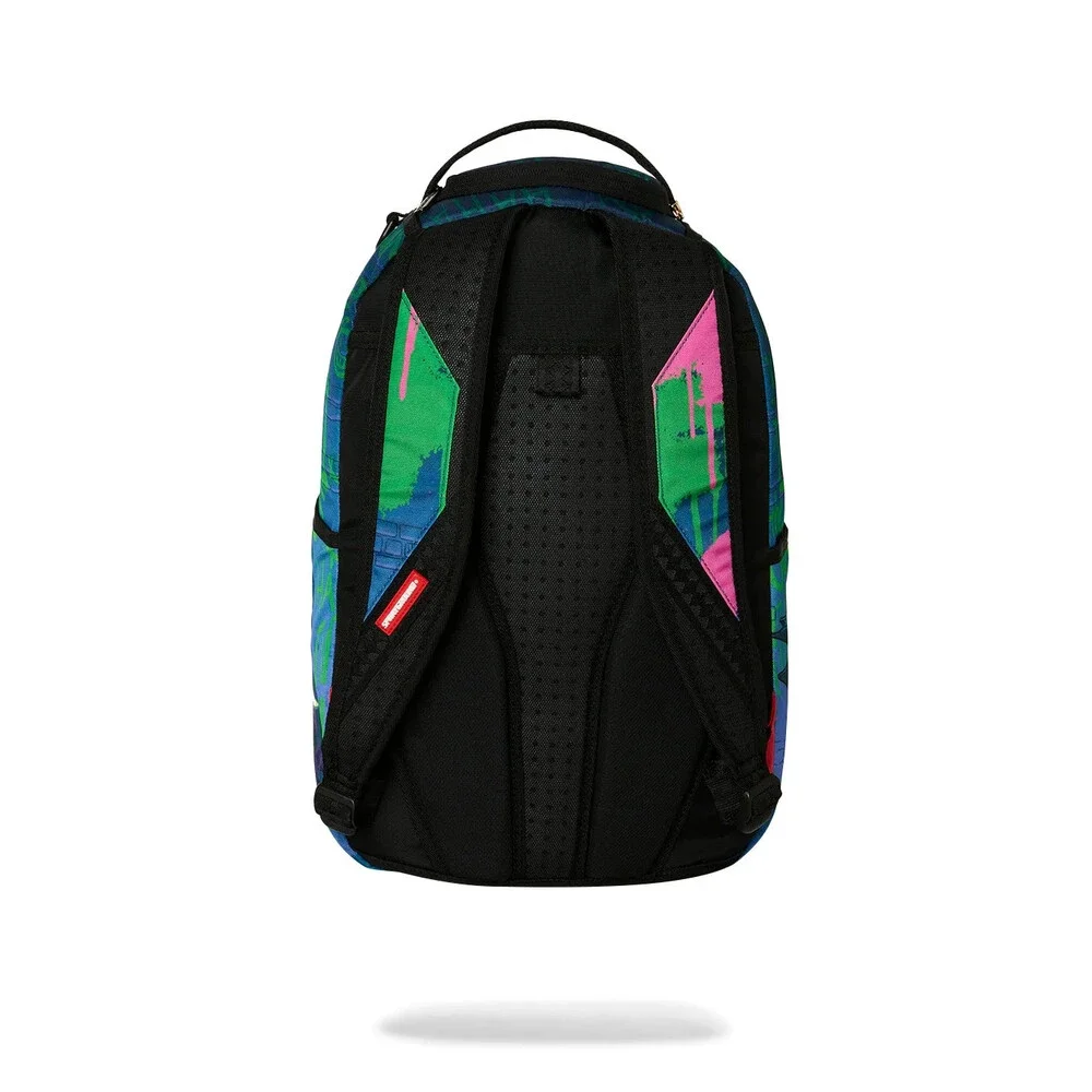 Sprayground DC Joker NO Rules Backpack Unisex OS Blue Shoulder Strap Bag SPR299